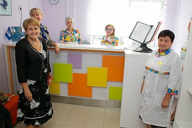 Медицинский офис принял первых пациентов 19-го микрорайона